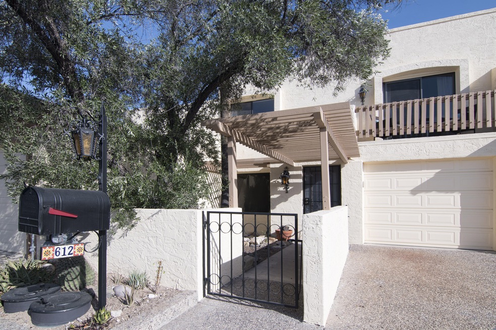 Front of townhouse