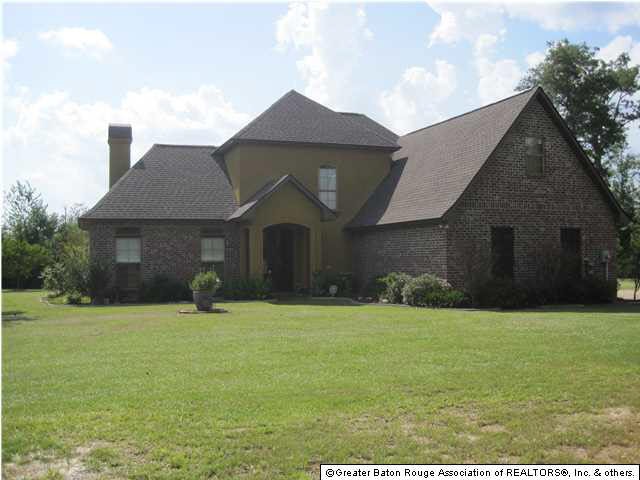Front view of house