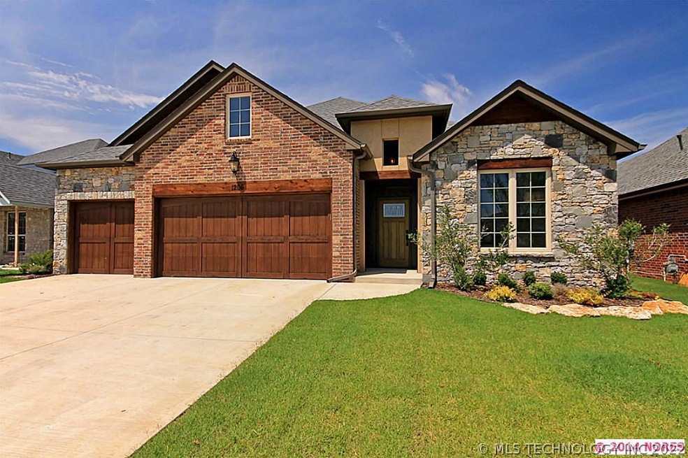 Gorgeous new construction with professional landsc