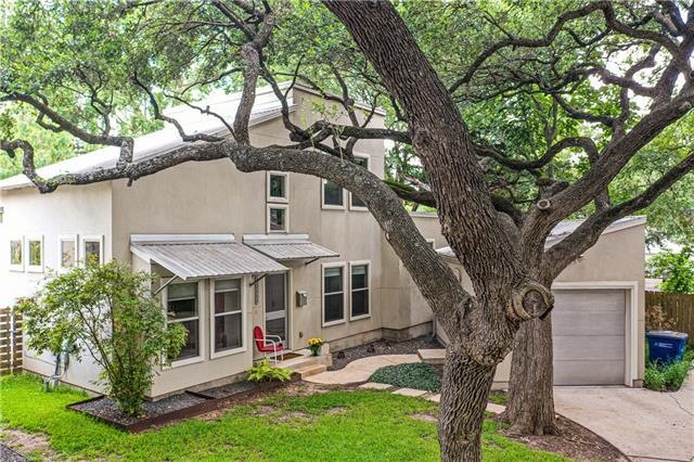 Cradled by huge old oaks!
