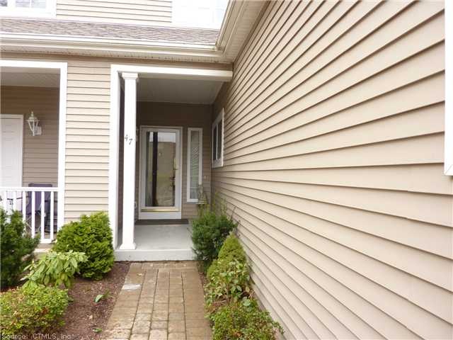 Exterior Front. Pivate Front Porch