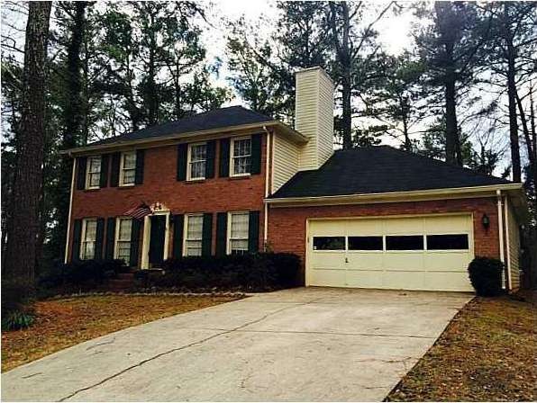 Exterior Front. Beautifully appointed brick front 