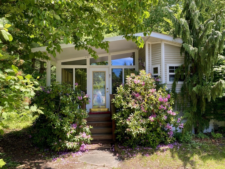 Established landscaping