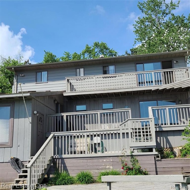 Lake side decking