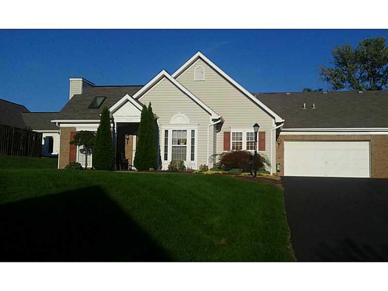 Exterior Front. Double garage