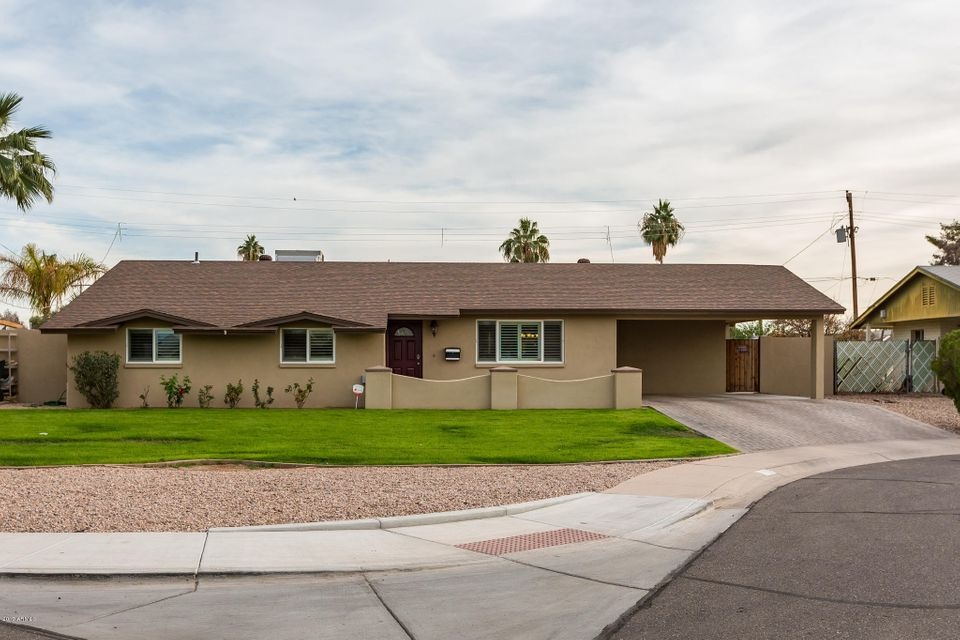 1) FRONT OF HOME