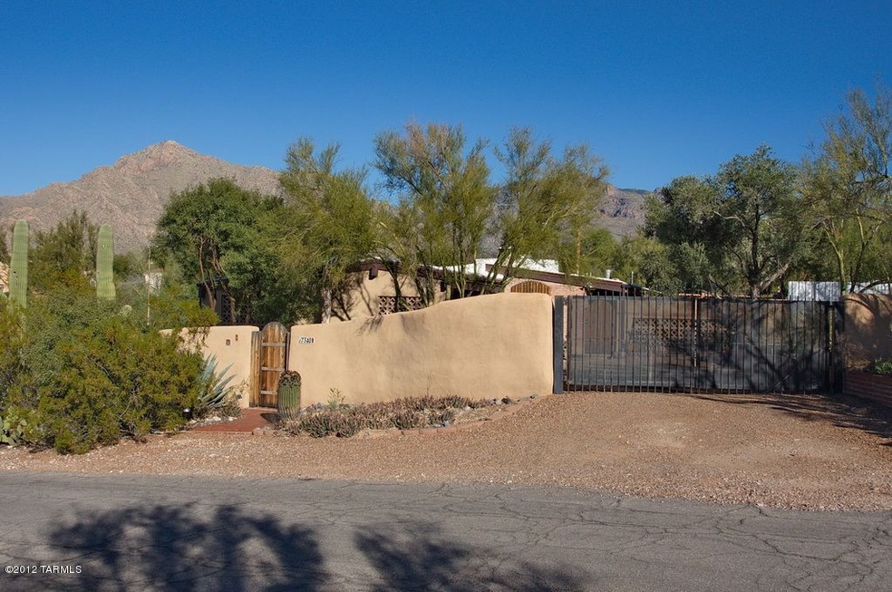 Straw Bale Wall & Gated Entrance
