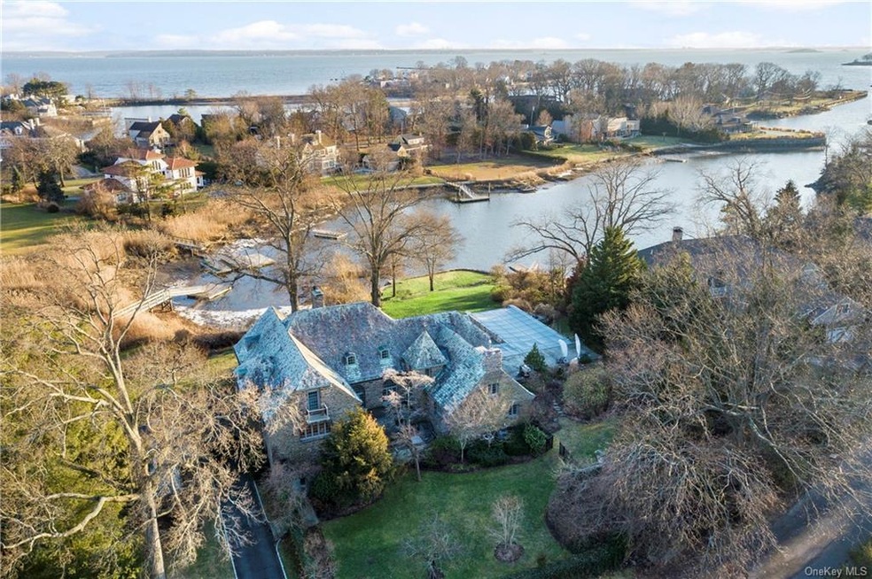 View of Delancey Cove & Long Island Sound.