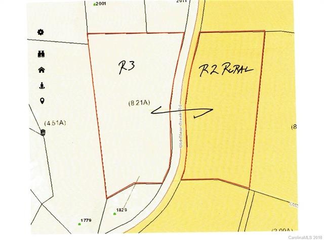 Both sides of Old Clear Creek Road. Buy one side o