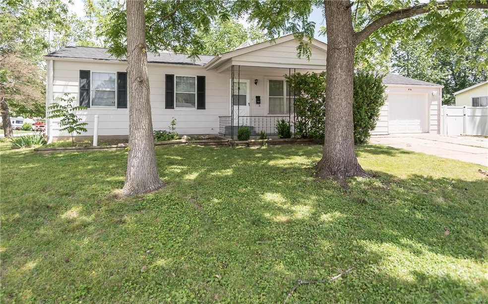 Mature shade trees and a corner lot are special fe