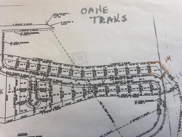 Lot 14 Oahe Trails 5 Map