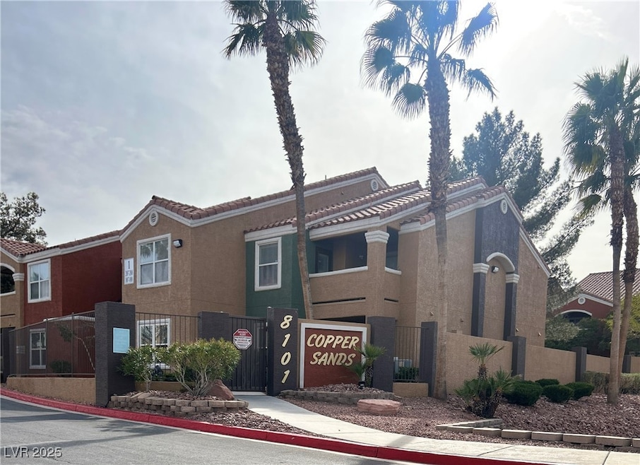 View of front of Gated Community at Cooper Sands