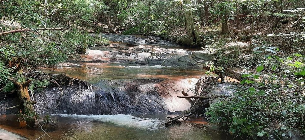 Flowing water