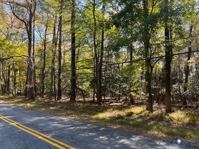 View of asphalt road