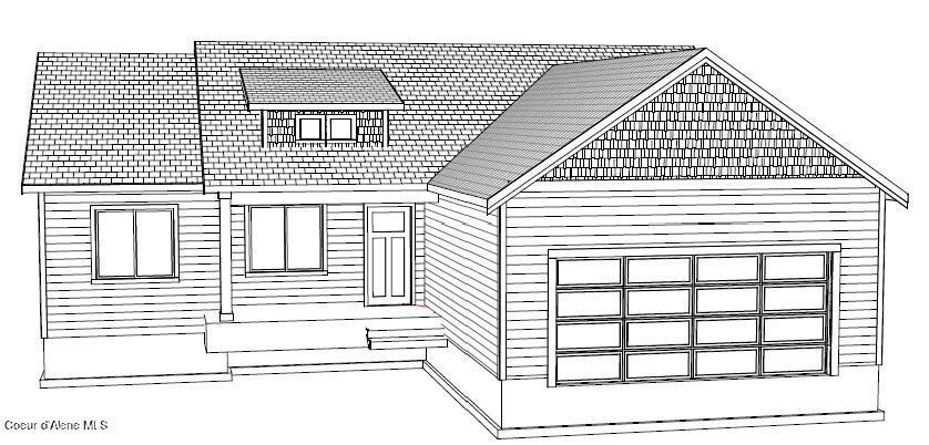 Loffs Bay shed roof front rendering