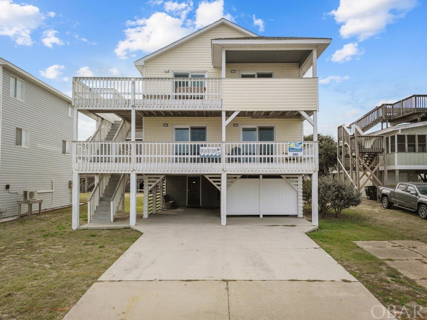 Multiple decks to take in the ocean views.