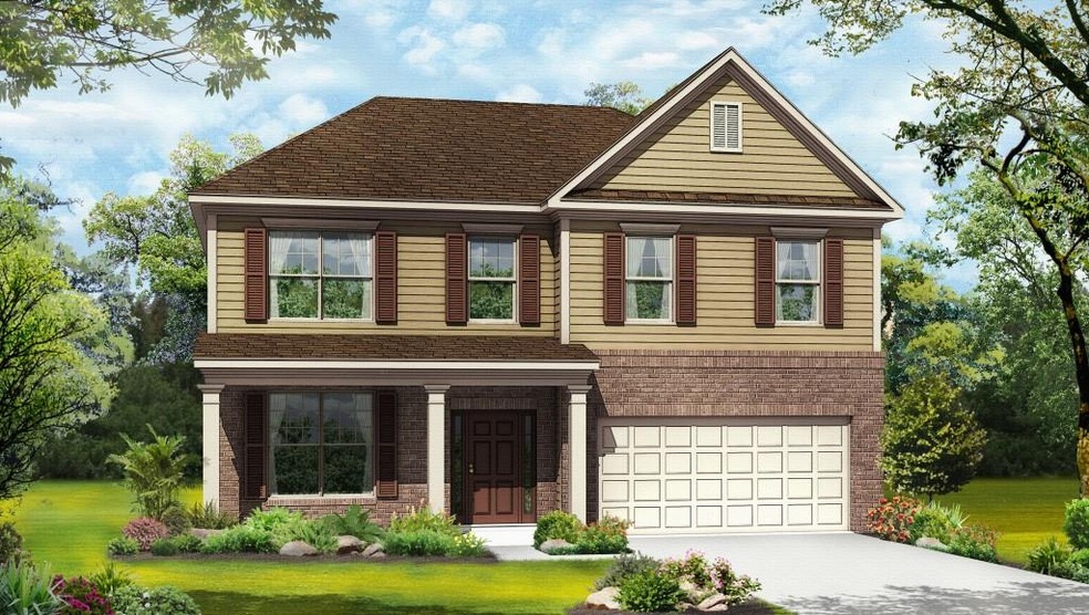 Color Rendering. Not actual home. Sample same plan