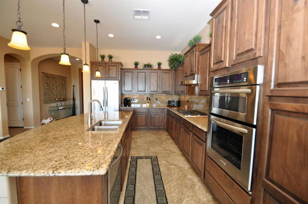 Kitchen with Alder Cabinets