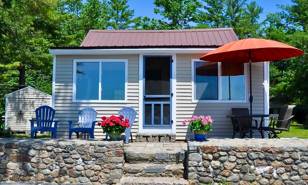 front of camp