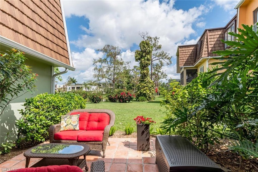 Relax on your semi-private patio.  Overlooking the