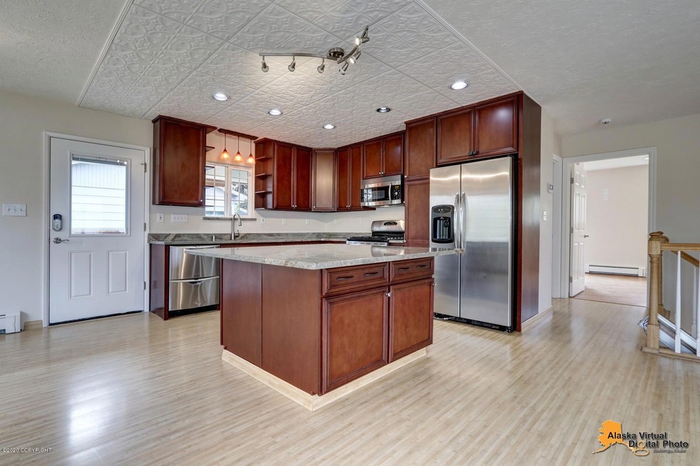 Updated kitchen . . .