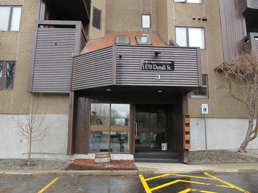 Front of building