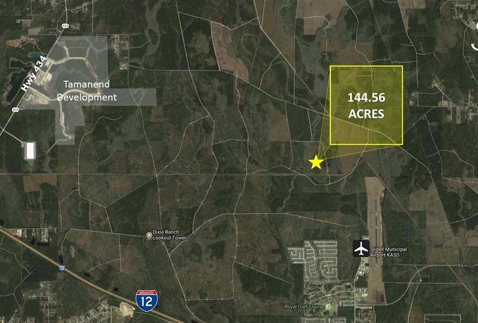 Aerial 144.56 Acres