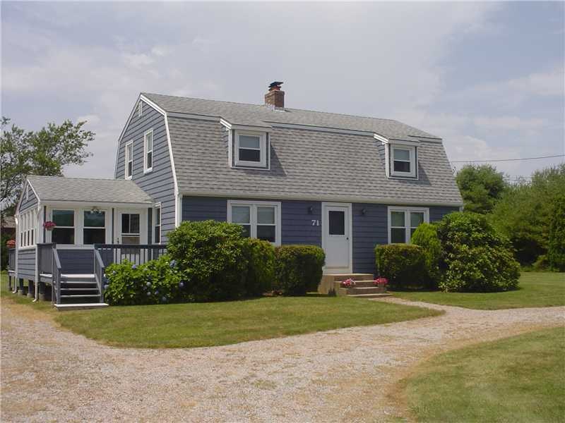 Exterior Front. Newly shingled and re roofed, all