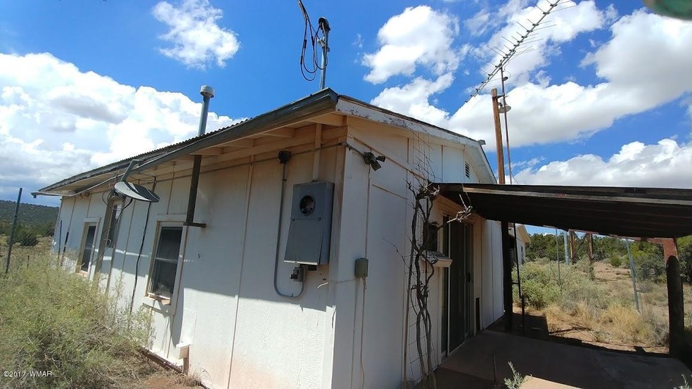 electric lines to house