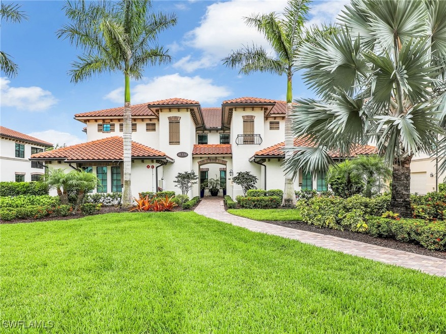 Mediterranean / spanish house with stucco siding,