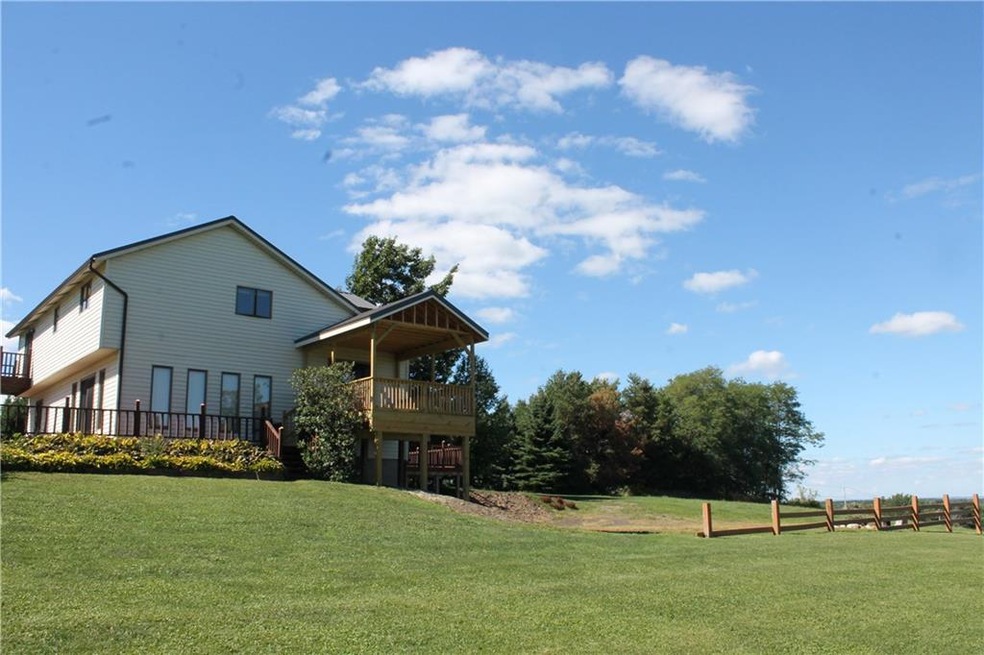 Side view of house