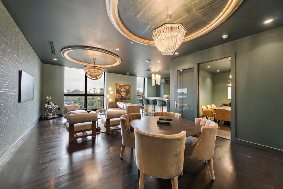 Clubhouse with full kitchen. Located on the 4th fl