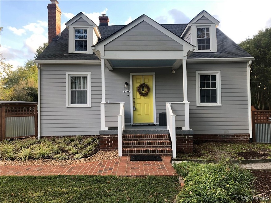 View of front of house