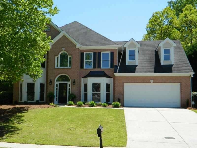 Exterior Front. Beautiful Brick Front Home