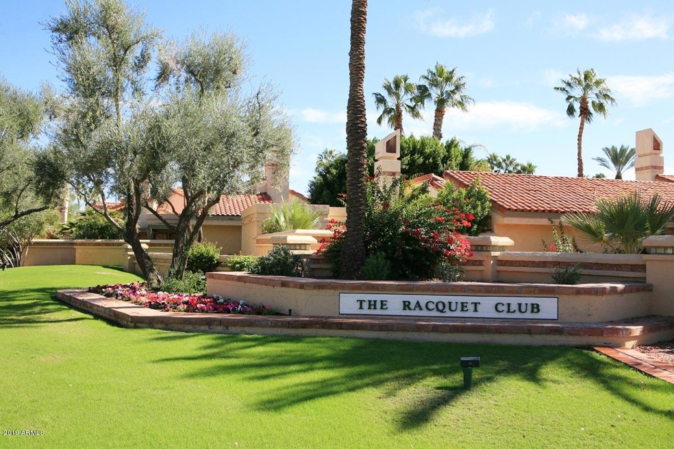 The Racquet Club-Community Sign