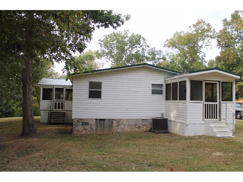 Two screened in porches