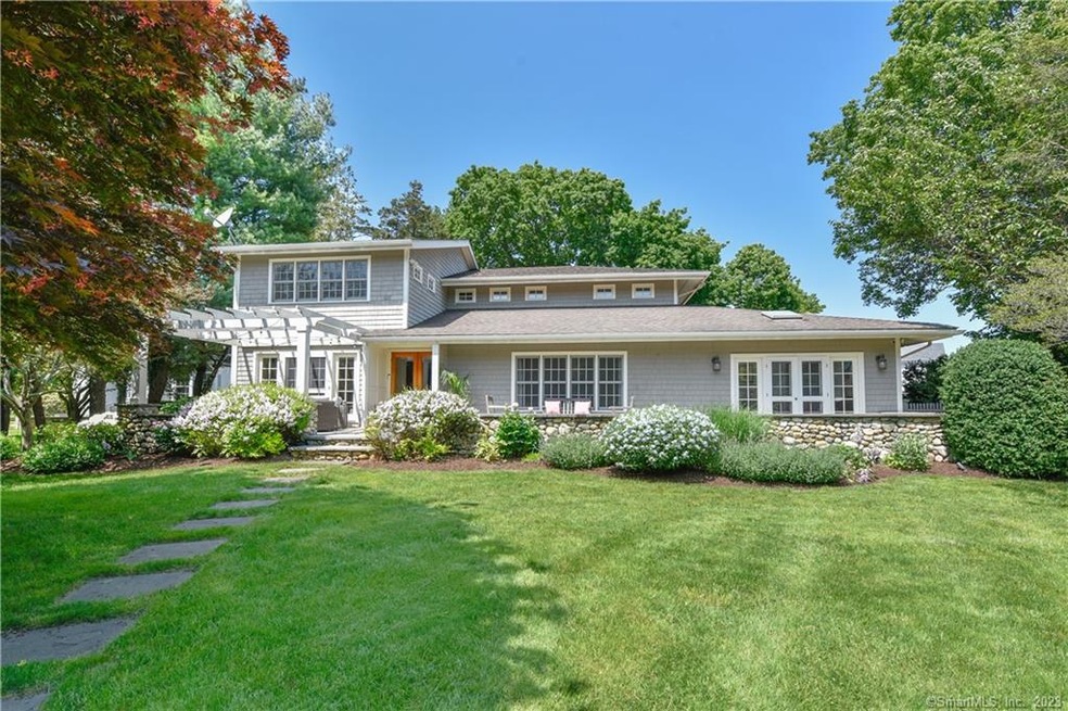 Park-like yard on .73 acre lot at the end of a cul