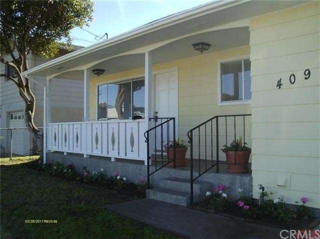 Front view of home.  Plenty of room for chairs to 
