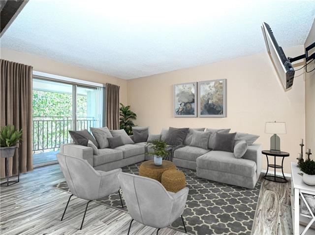 Living Room Virtually Staged