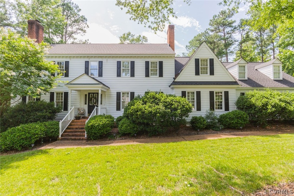 Situated near a quiet cul-de-sac, this traditional