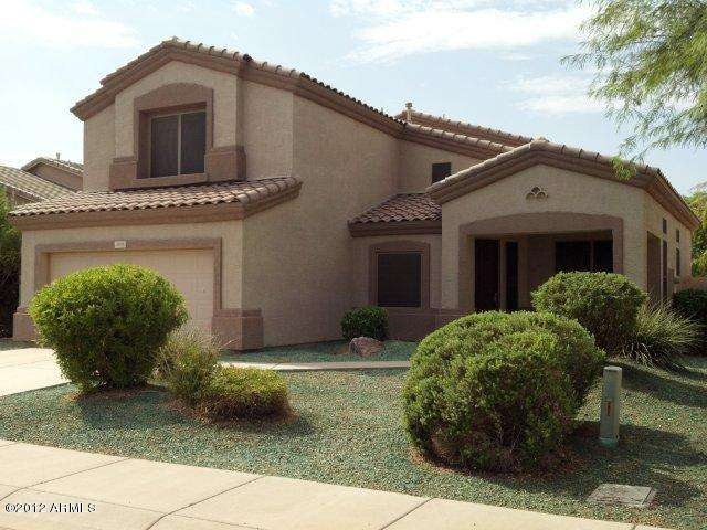 front of property