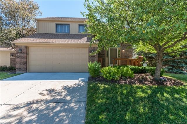 Beautiful townhouse with two car garage.