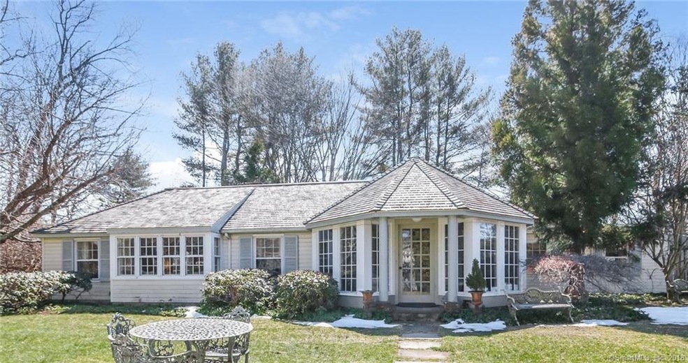 Rear view of 20 Sasco River Lane -MAIN HOUSE