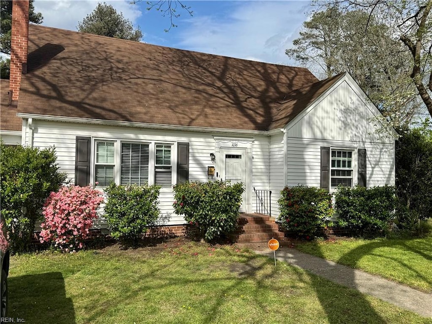 Cape Cod style home.