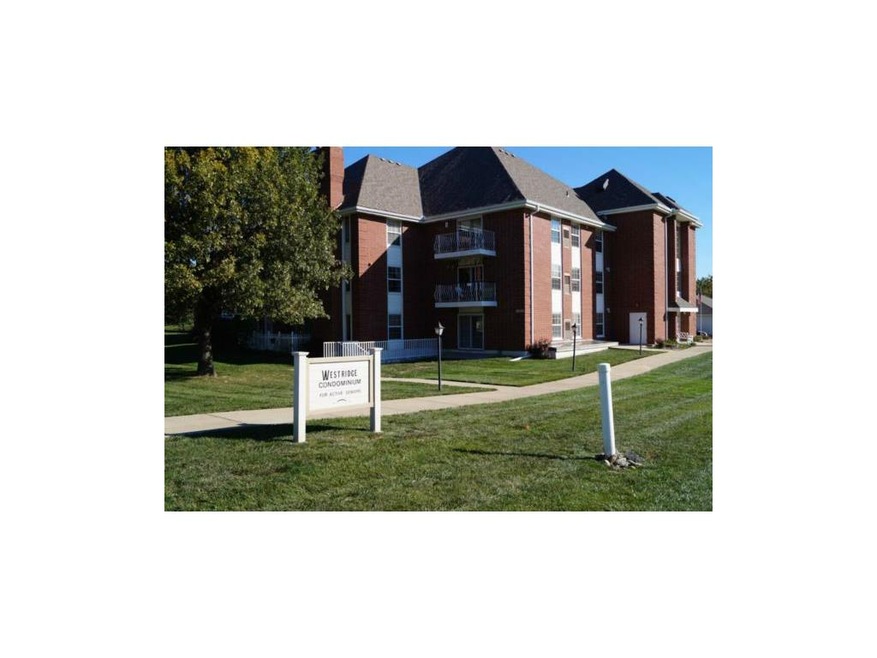 View of the front of the complex from Westridge Ro