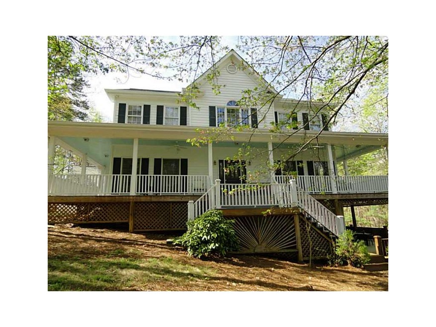 Exterior Front. Private and spacious home with wra