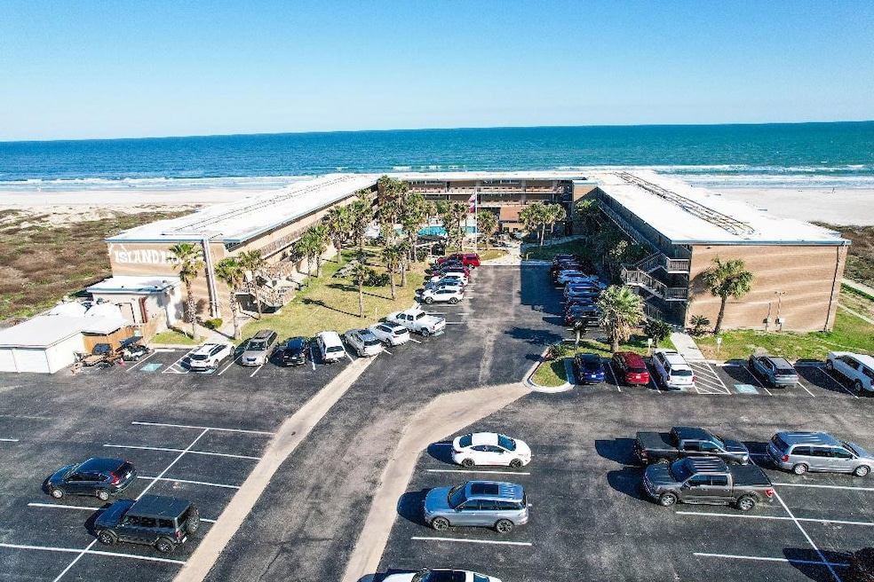 Front Aerial Island House Condos