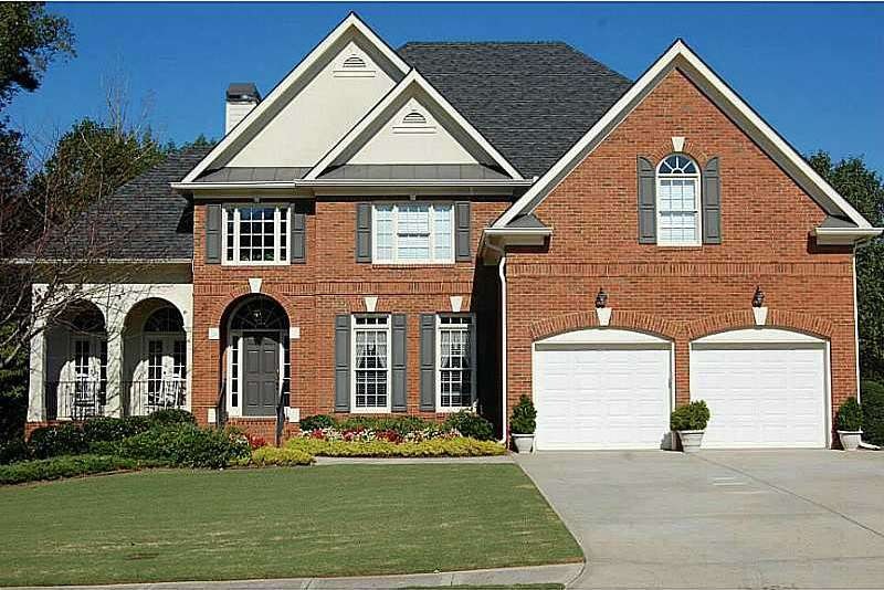 Exterior Front. Stunning home in Bright Water. Ver