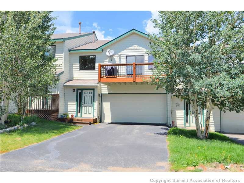 Exterior Front. Great townhome with a 2-car garage