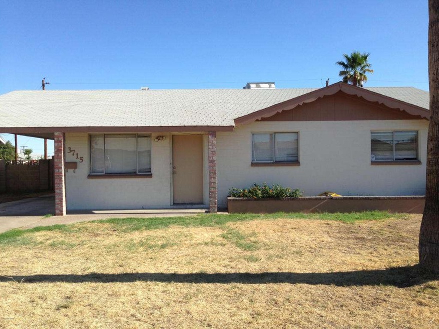 Front of home